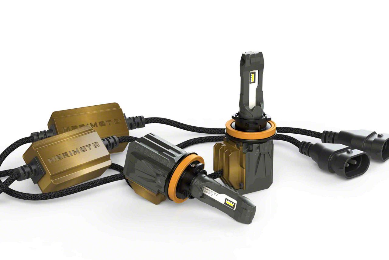 4 Headlight System Relay Harness HB2 JEEP GM FORD Headlight TuneUp Kit H4 9003